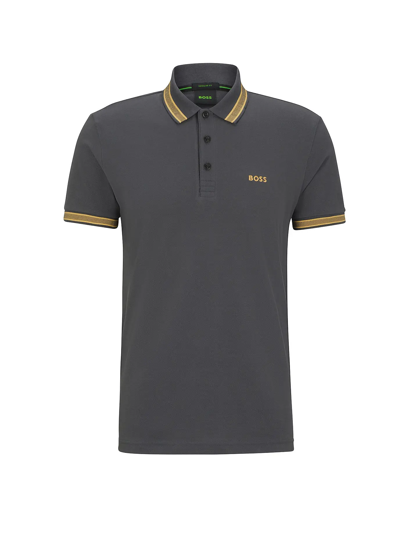 BOSS | Poloshirt Regular Fit PADDY | grau